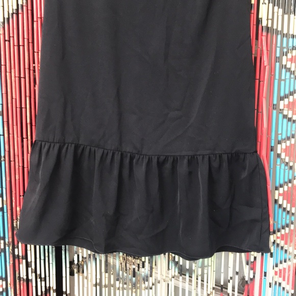 Peter Pan Collared Mini Dress With White Trim - Picture 3 of 7